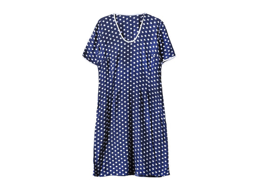 Elsa dotted short sleeve dress